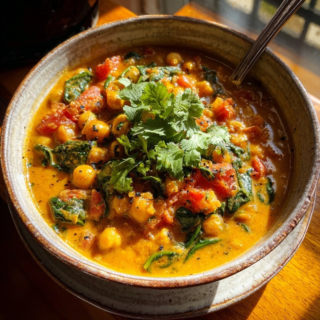 Instant Pot Chickpea Curry